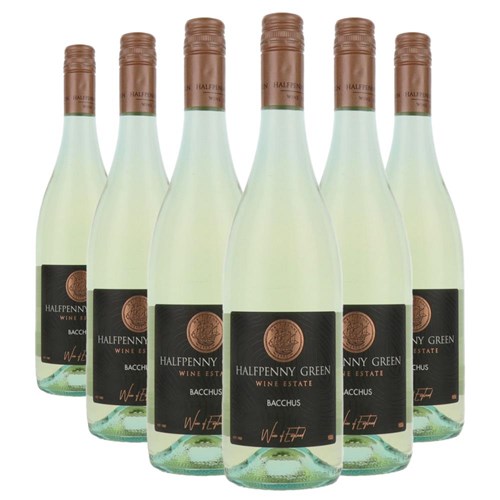 Case of 6 Halfpenny Green Bacchus 75cl White Wine